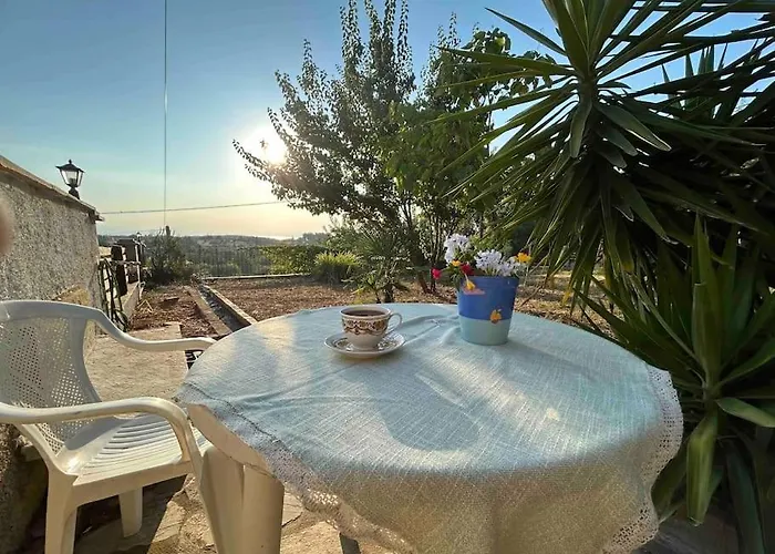 Yourlittlemiracle-panoramicview+firepit+garden+bbq * Аргаласти