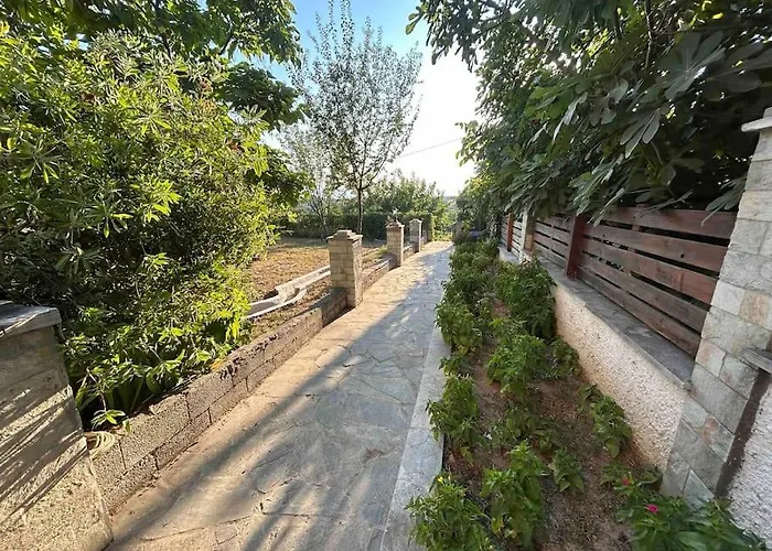 Vakantiehuis Yourlittlemiracle-panoramicview+firepit+garden+bbq Argalasti